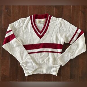 Vintage Barry Mfg. Varsity Sweater Small/Medium